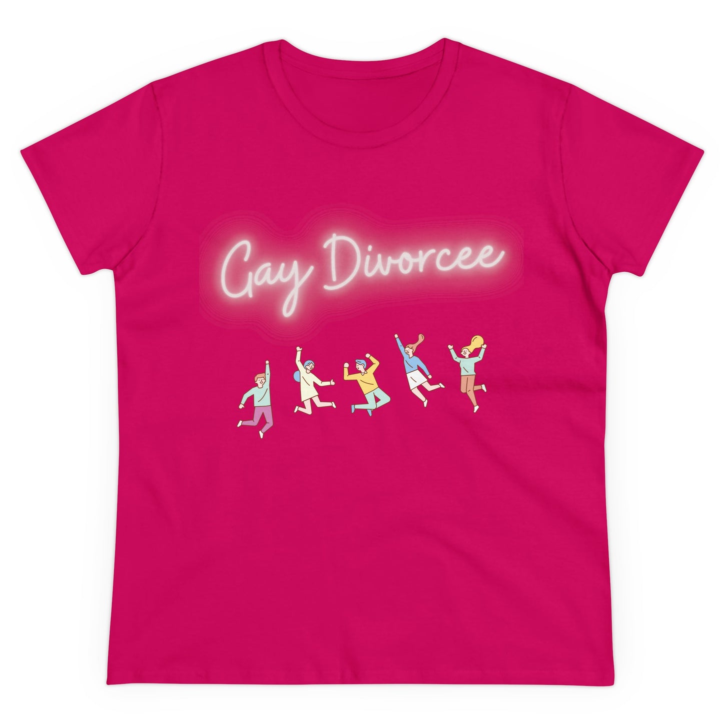 The Gay Divorcee Women's Midweight Cotton Tshirt