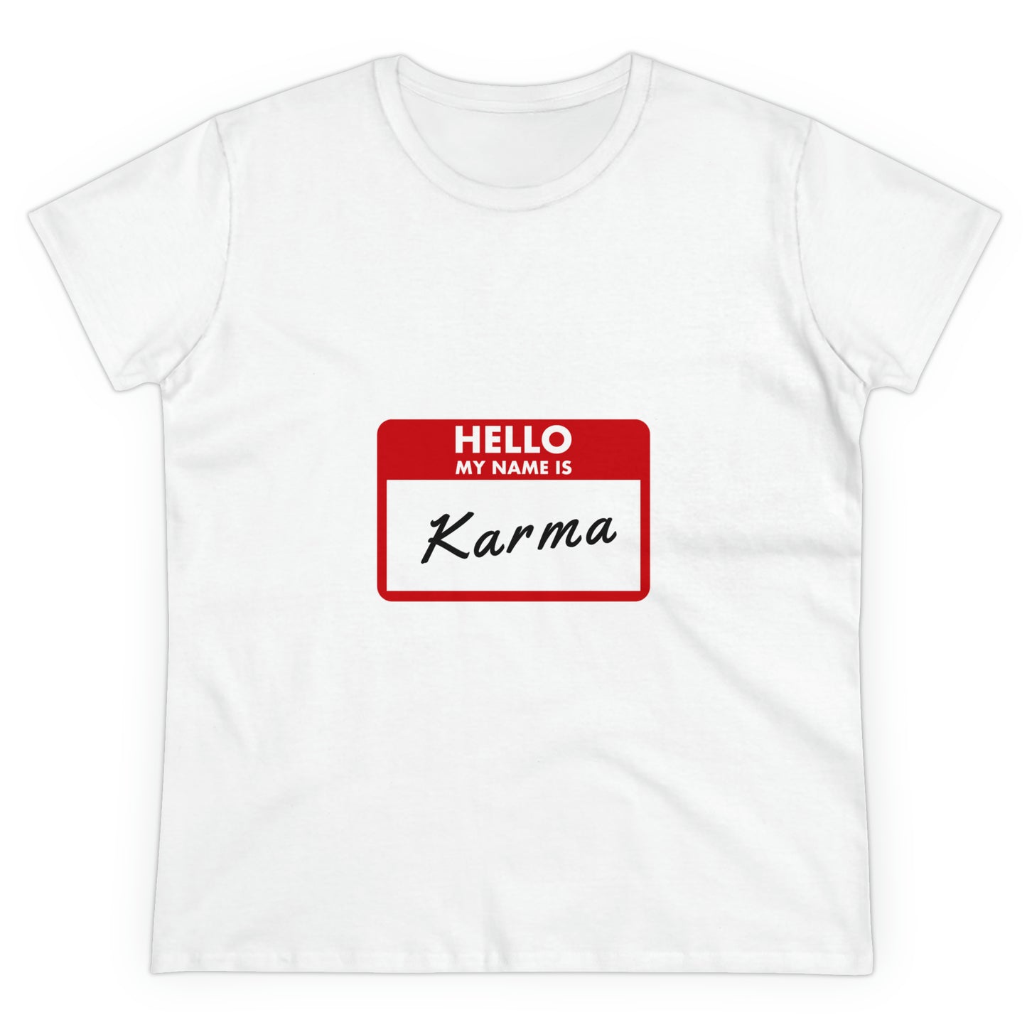 Karma Women's Midweight Cotton Tshirt