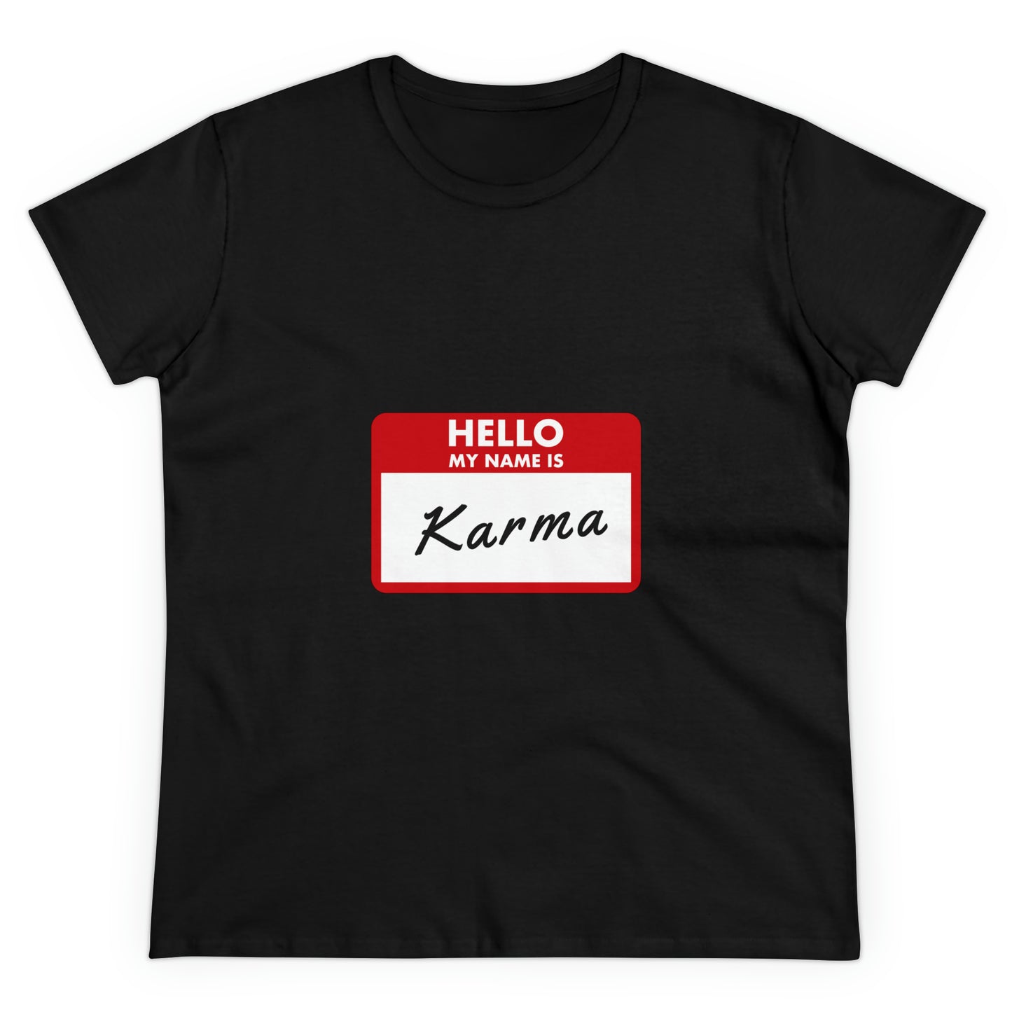 Karma Women's Midweight Cotton Tshirt