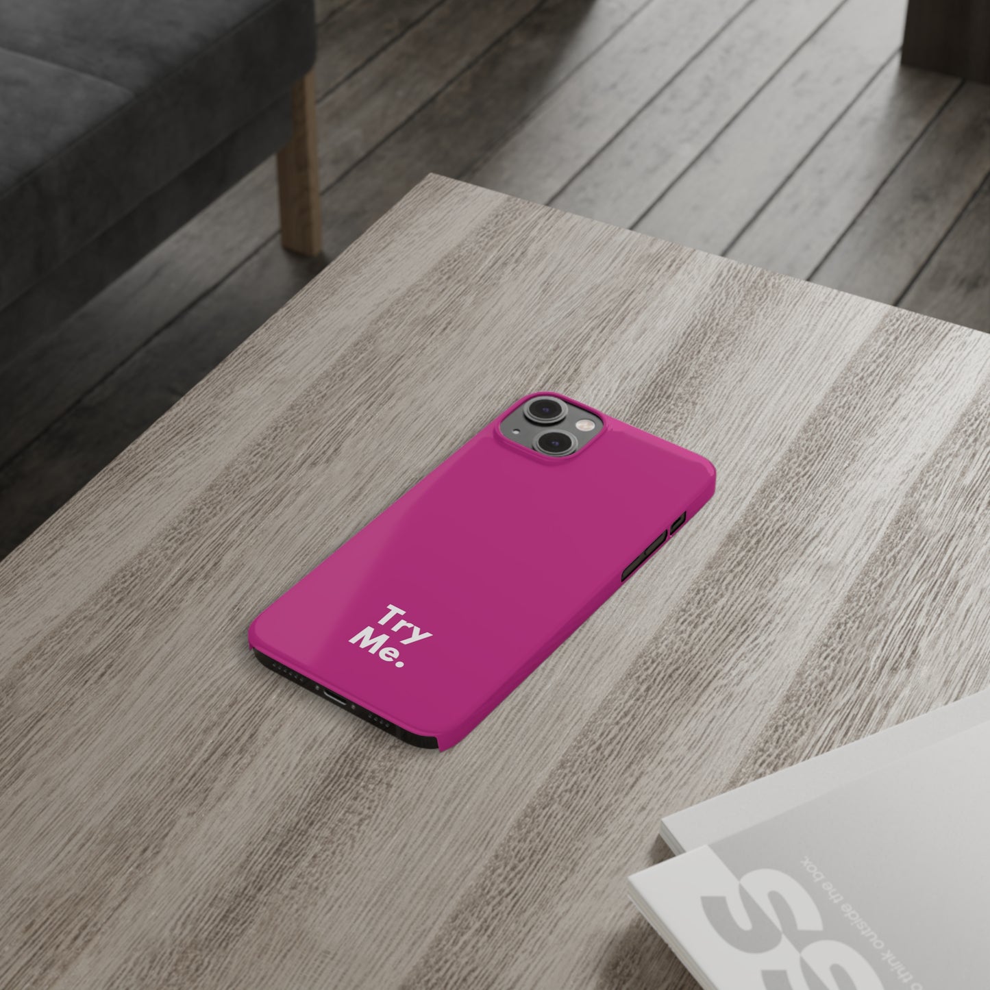 Try Me Slim iPhone Case