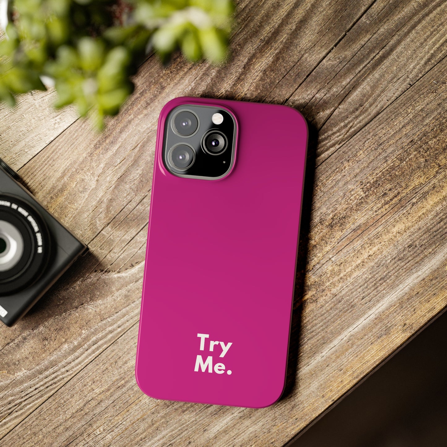 Try Me Slim iPhone Case