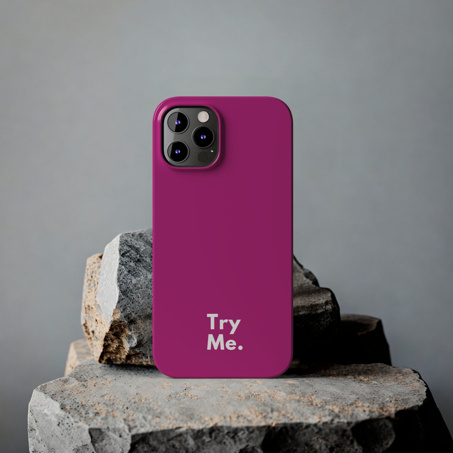 Try Me Slim iPhone Case