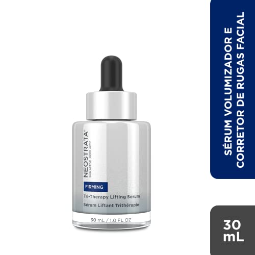 NEOSTRATA Tri-Therapy Lifting Serum 3D Volumizer with Hyaluronic Acid Oil-Free Fragrance-Free, 1 fl. oz. (Pack of 1)